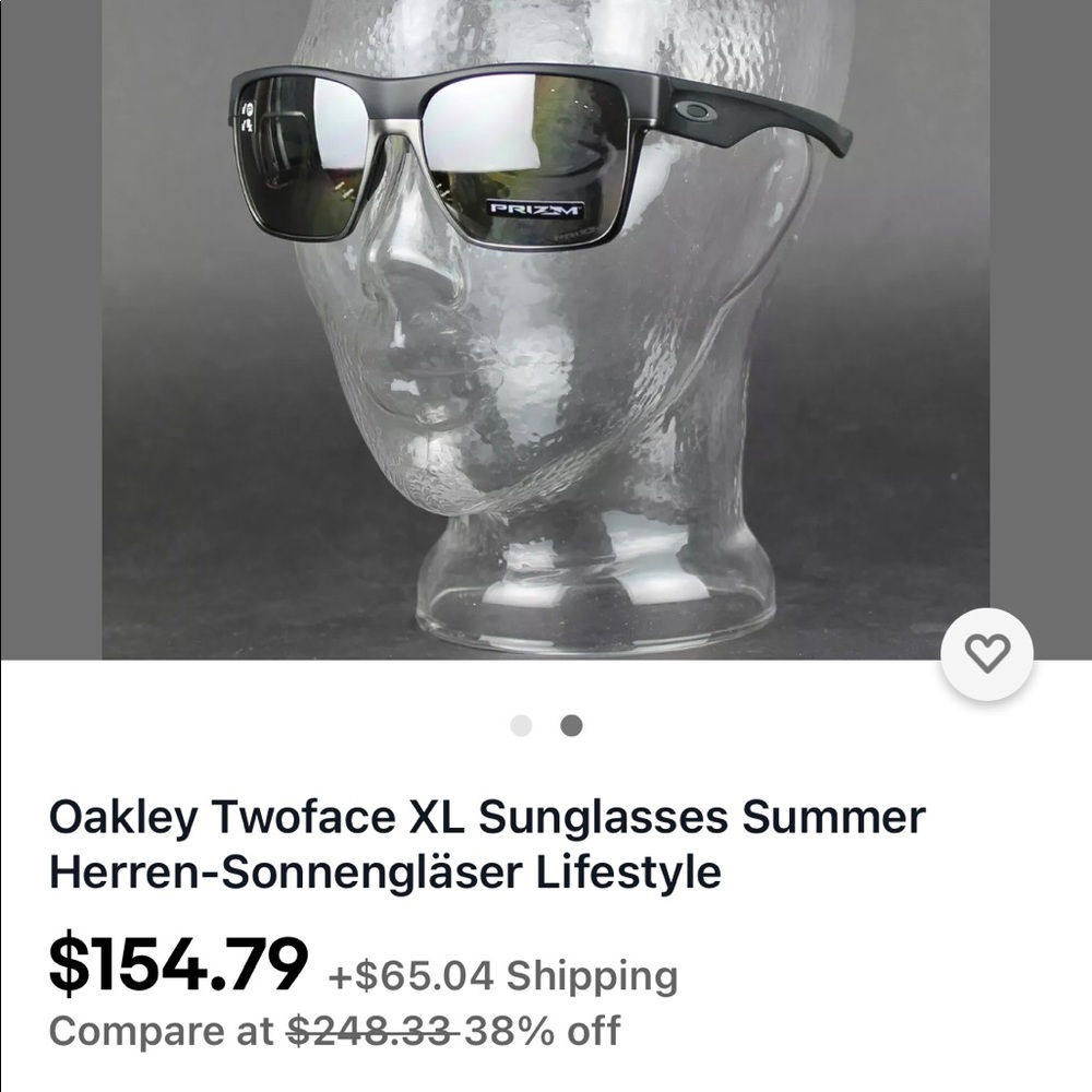 Oakley twoface xl men’s sunglasses